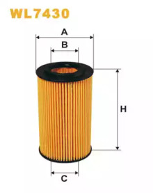 Фільтр масляний двигуна Honda Accord VIII (03-), CR-V II, FR-V (вир-во WIX-FILTERS)